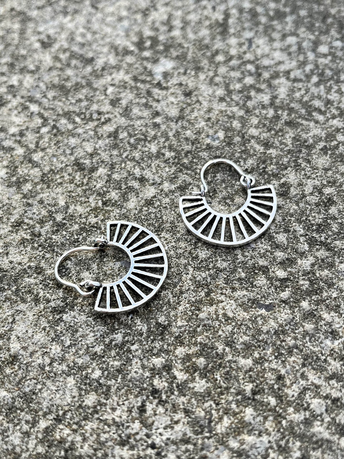 Cleopatra Fan Earrings