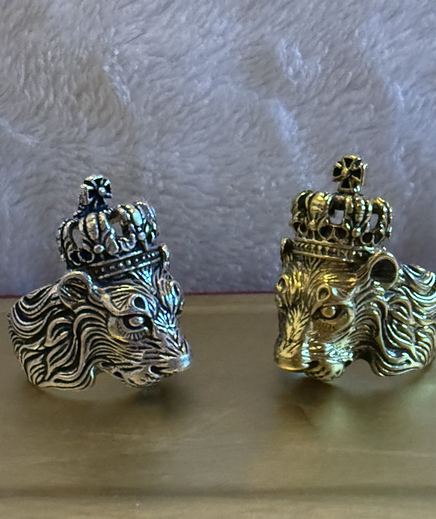 Crowned Lion Ring
