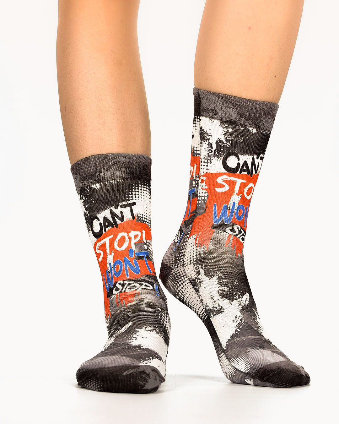 Dark Grey Unconquerable Socks