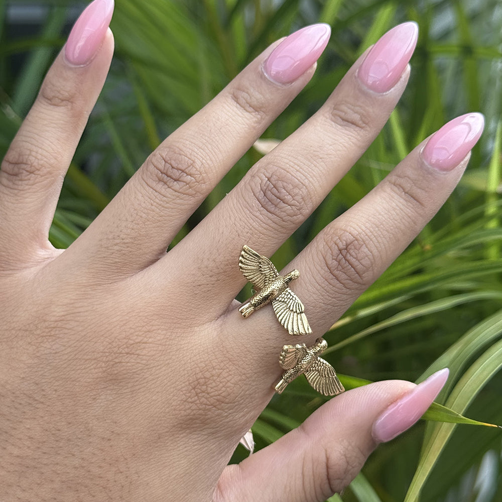Dual Bird Ring