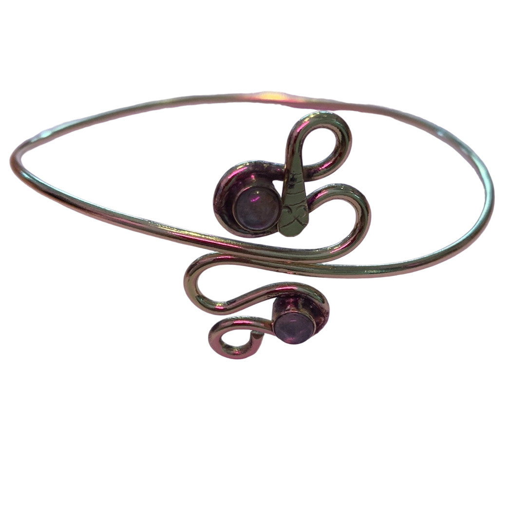 Snake Armlet with Stone