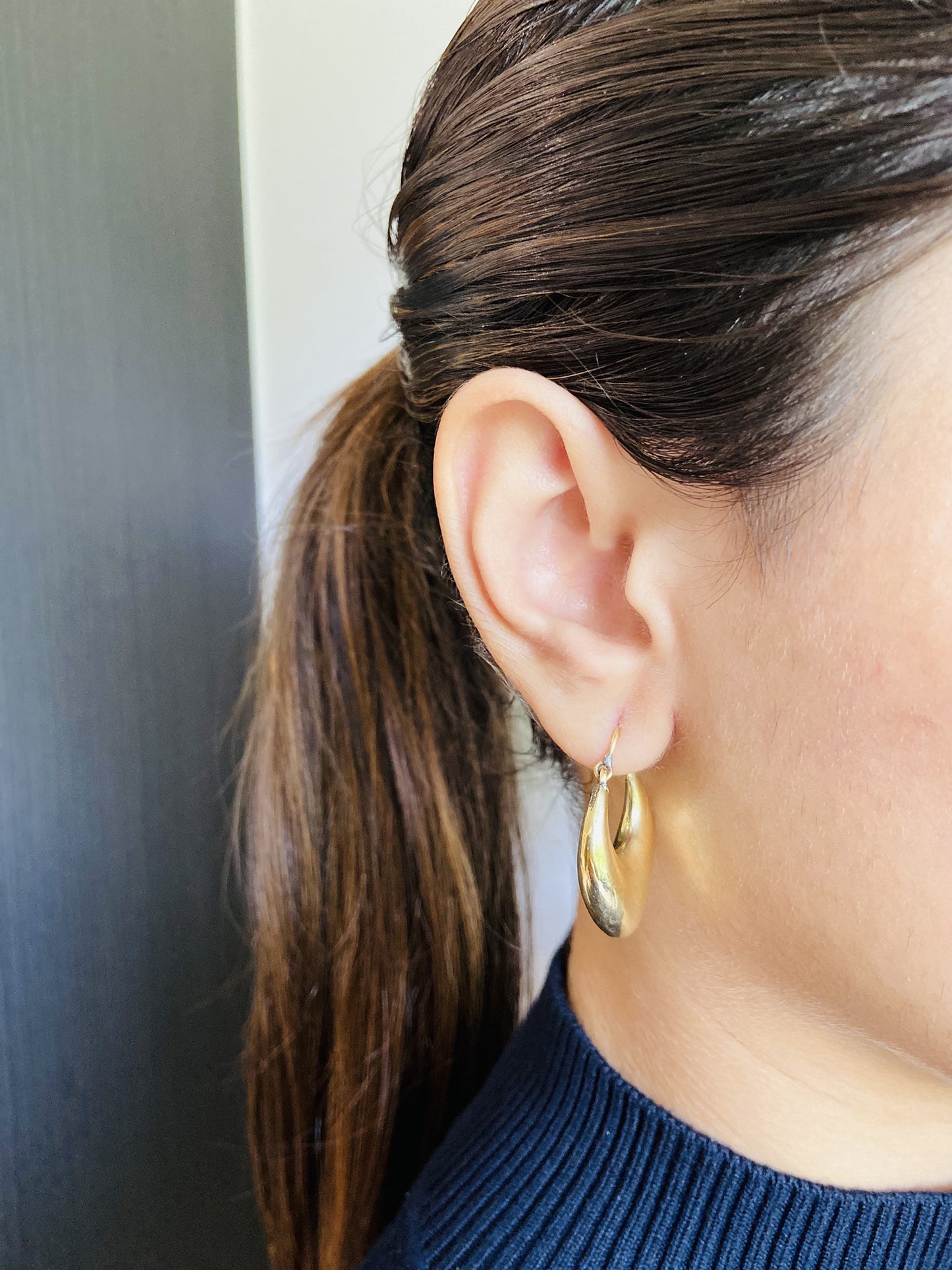 Gold Hoop Earrings