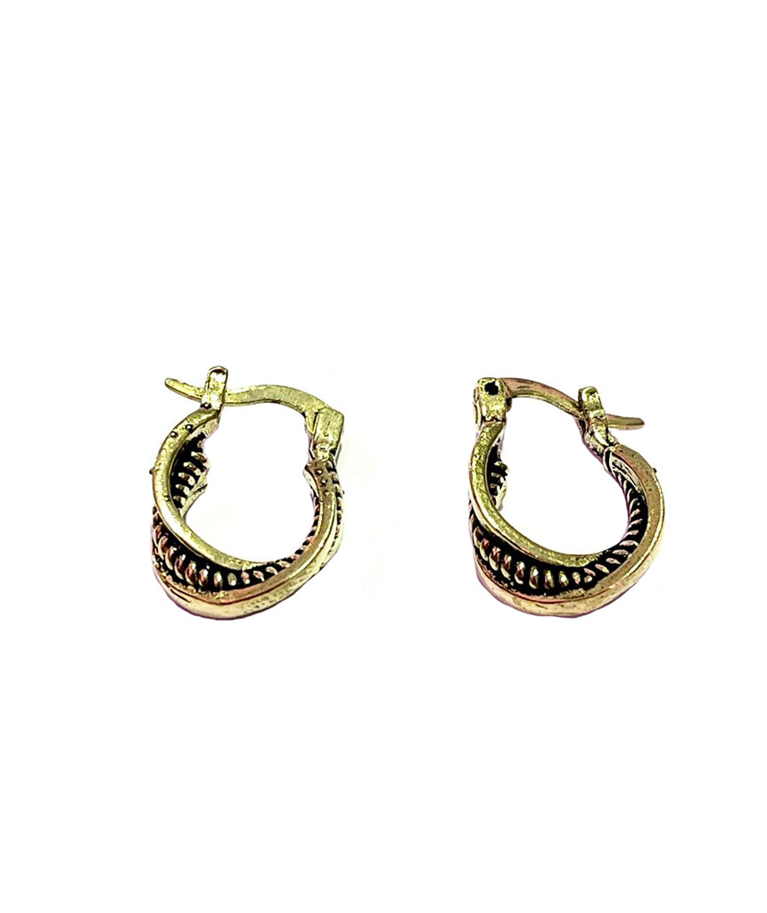 Mini Twisted Boho Hoops