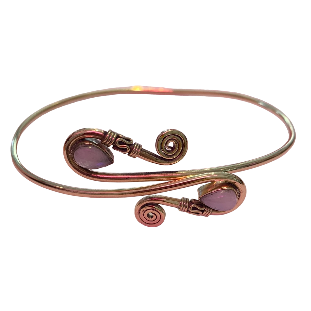 Talisman Armcuff with Semi Precious Stone