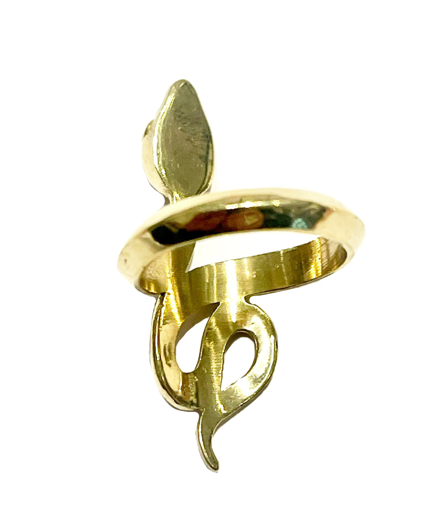 Gold Snake Ring