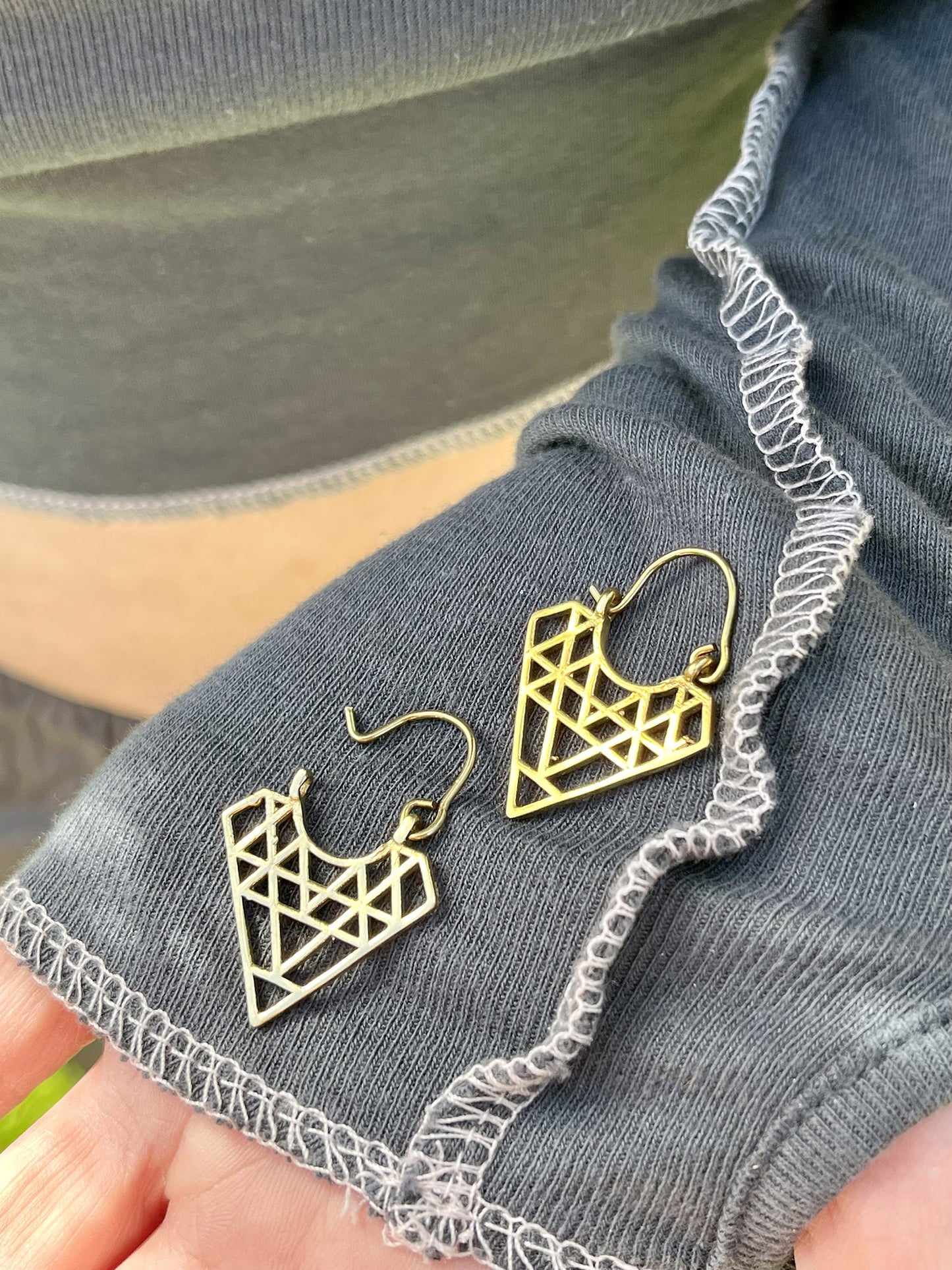 Triangle Earrings