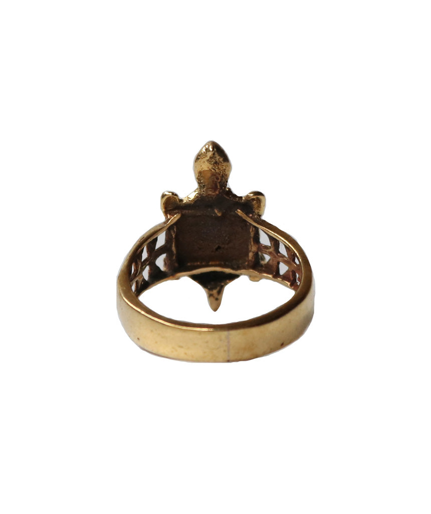 Gold Turtle Ring