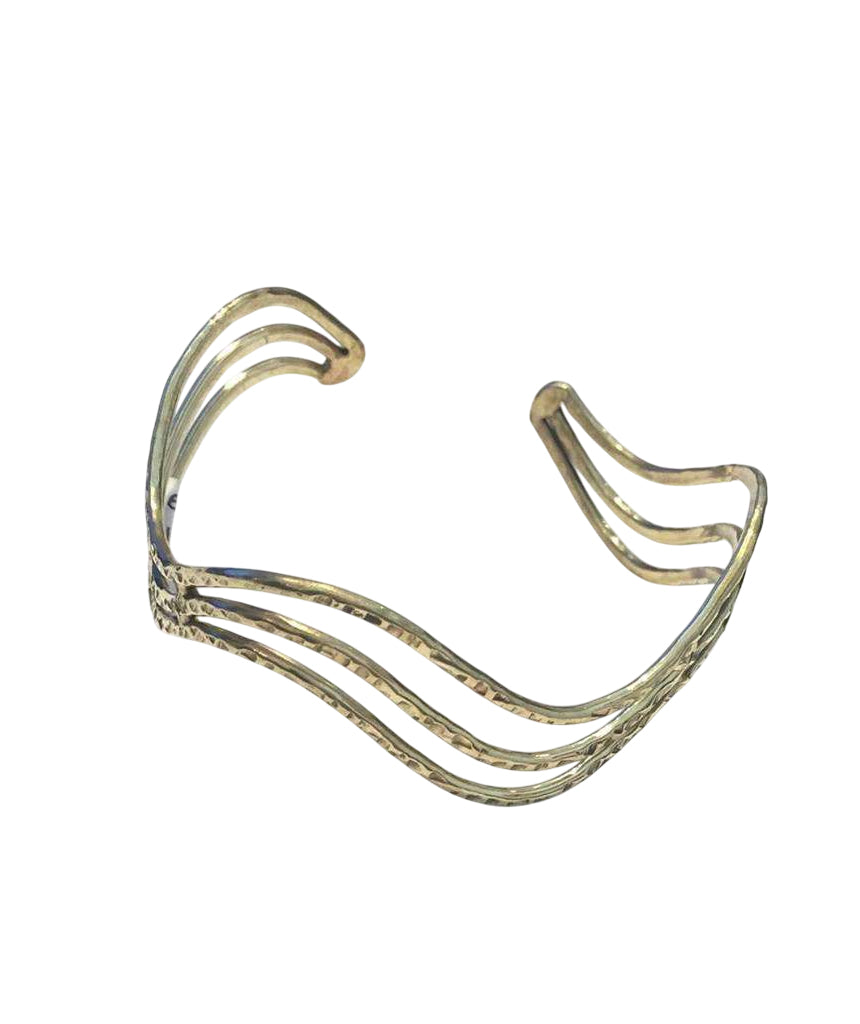 Wavy Statement Bracelet