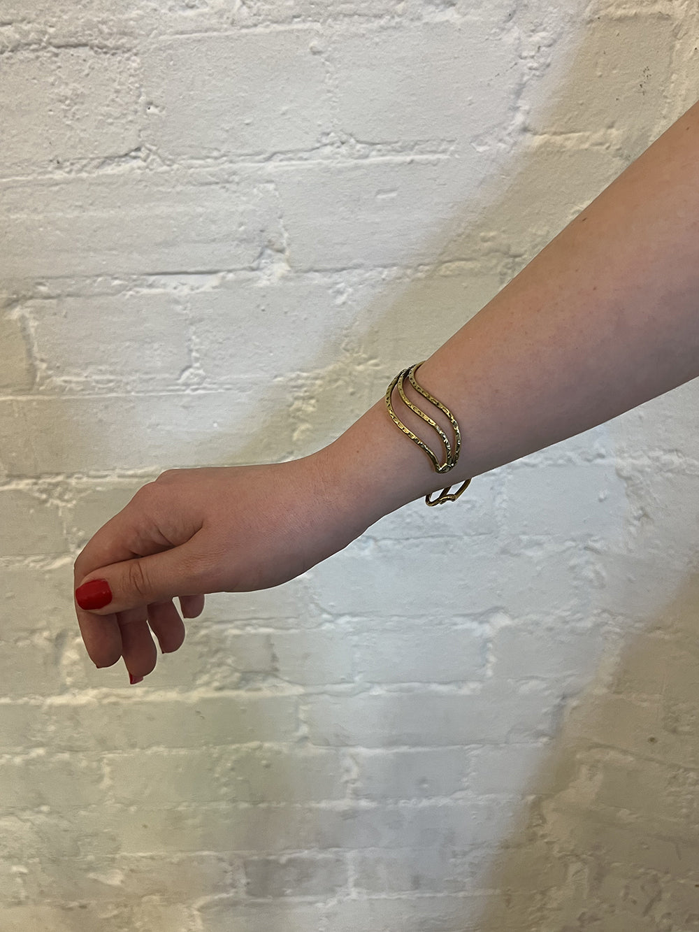 Wavy Statement Bracelet