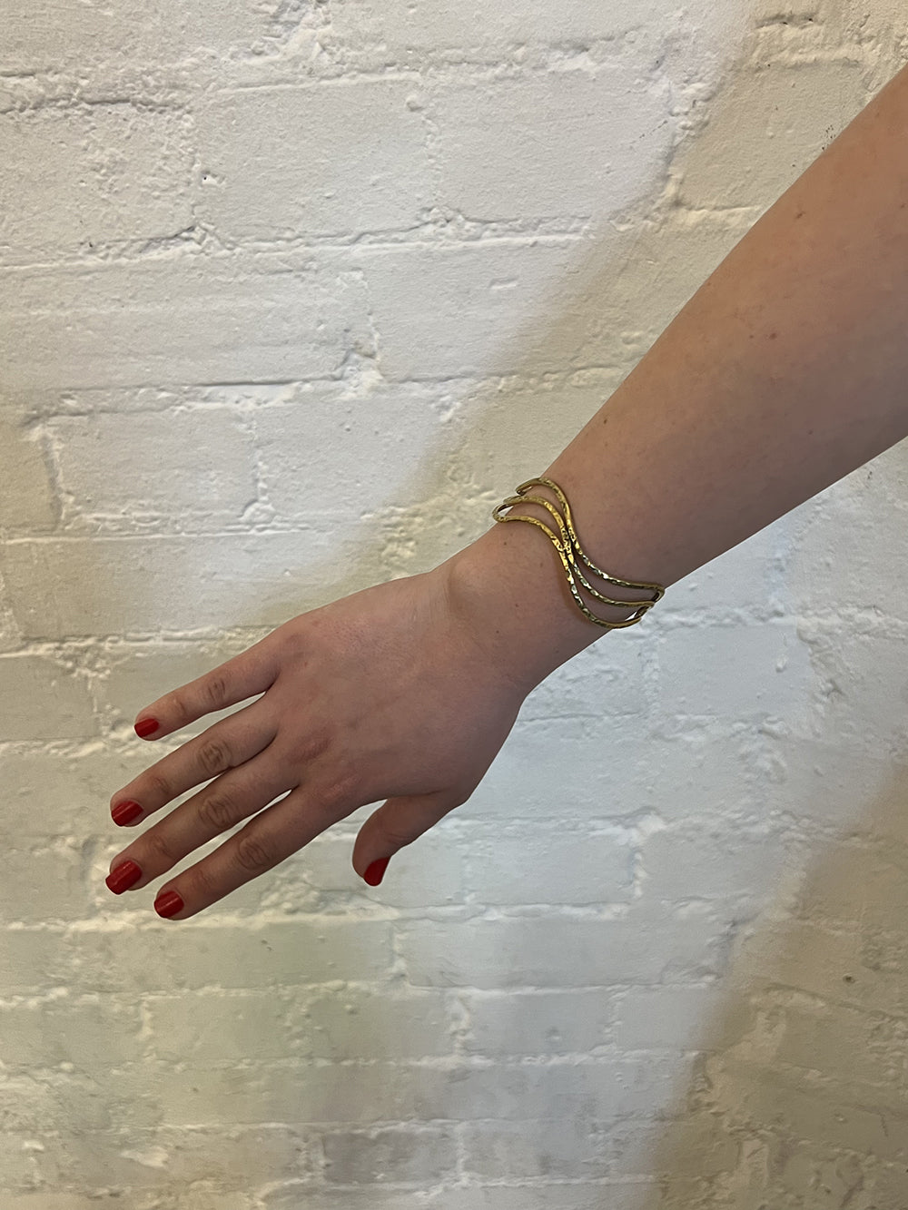 Wavy Statement Bracelet