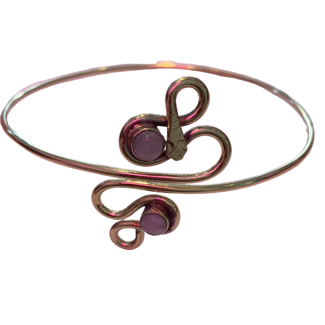 Snake Armlet with Stone