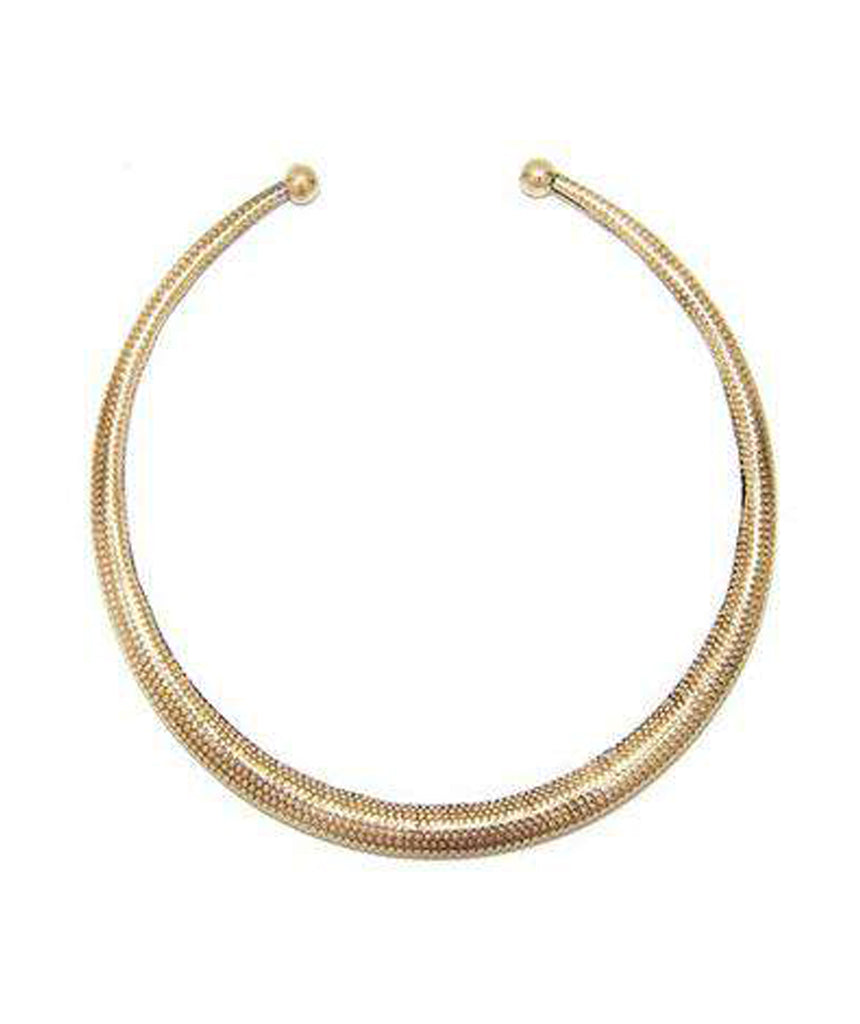 Gold Snakeskin Choker