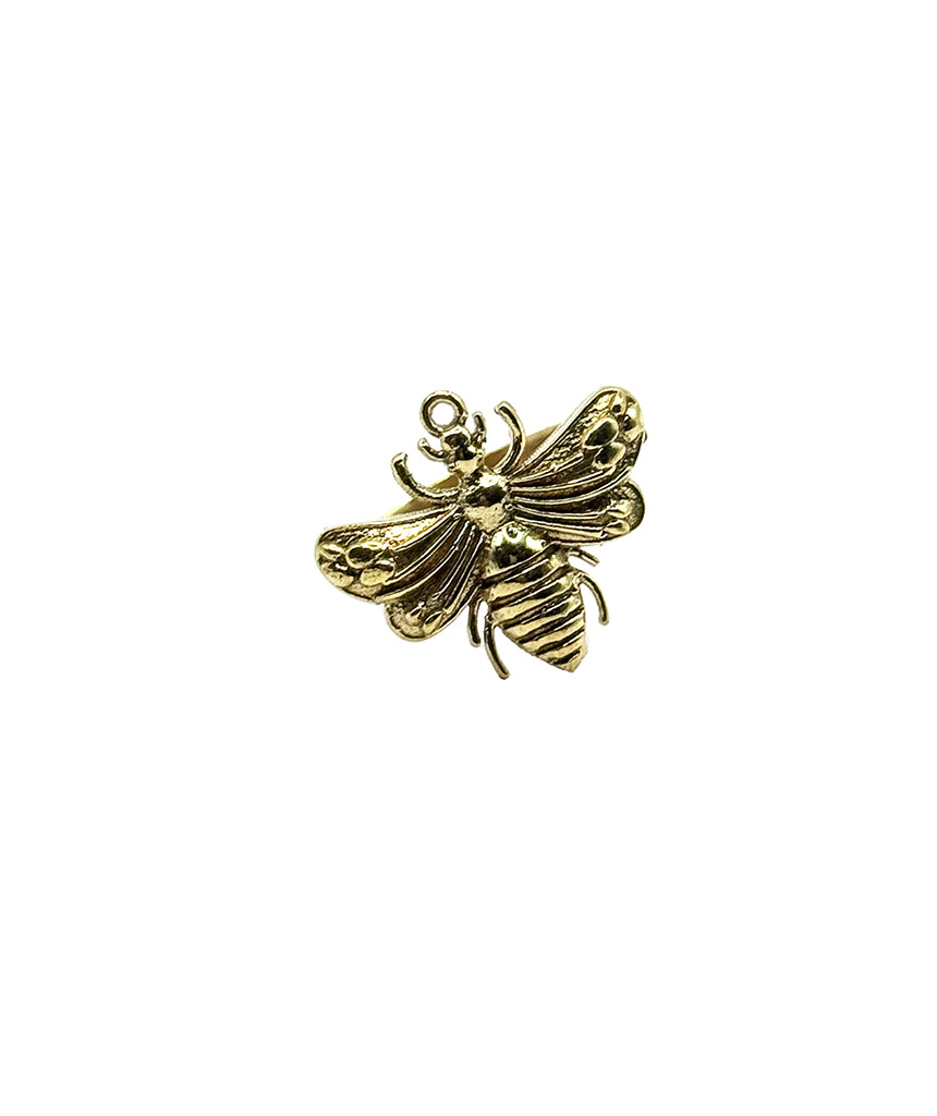 Gold Bee Ring