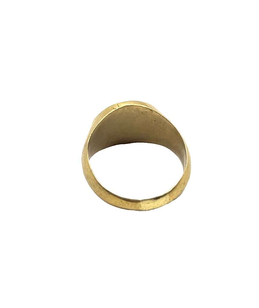Round Signet Ring
