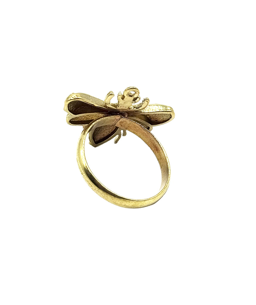 Gold Wasp Ring