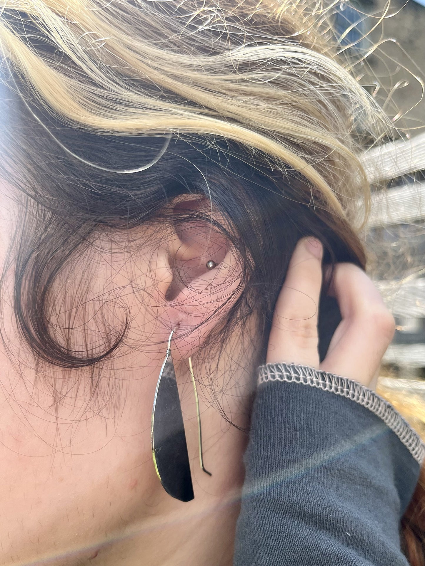 Half Moon Earrings