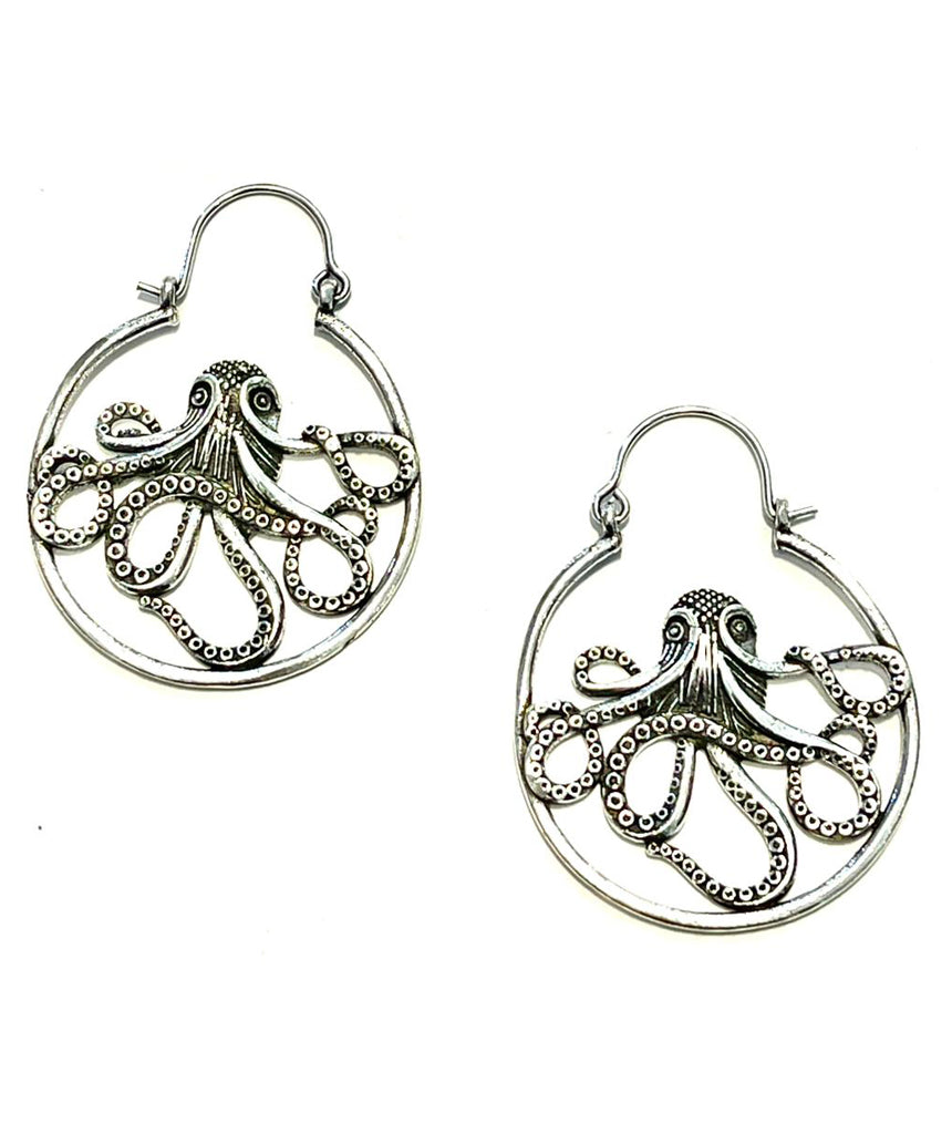 Octopus Statement Earrings