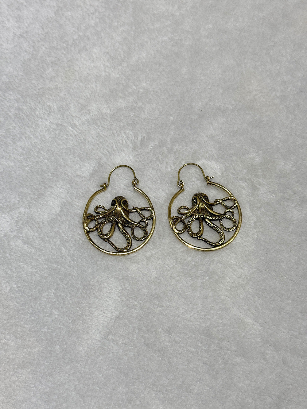Octopus Statement Earrings