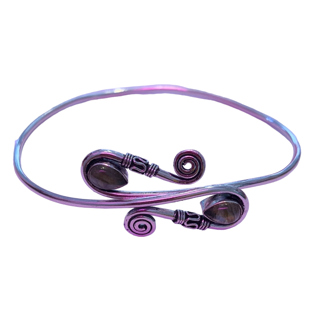 Talisman Armcuff with Semi Precious Stone