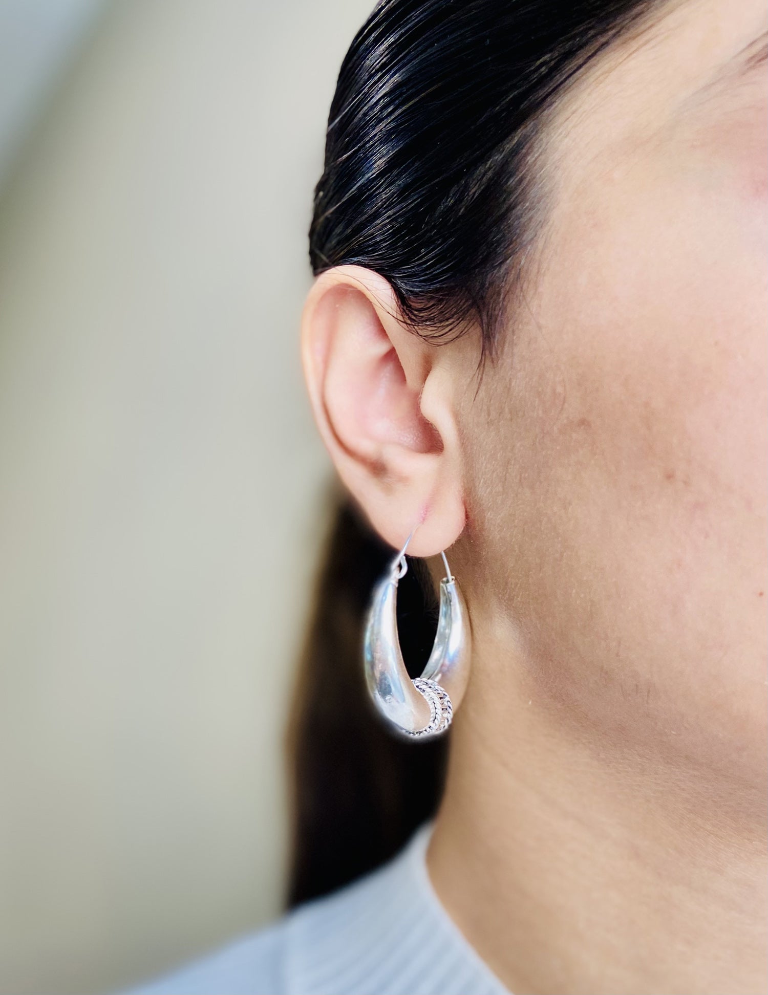 Silver Island Lovin Hoops