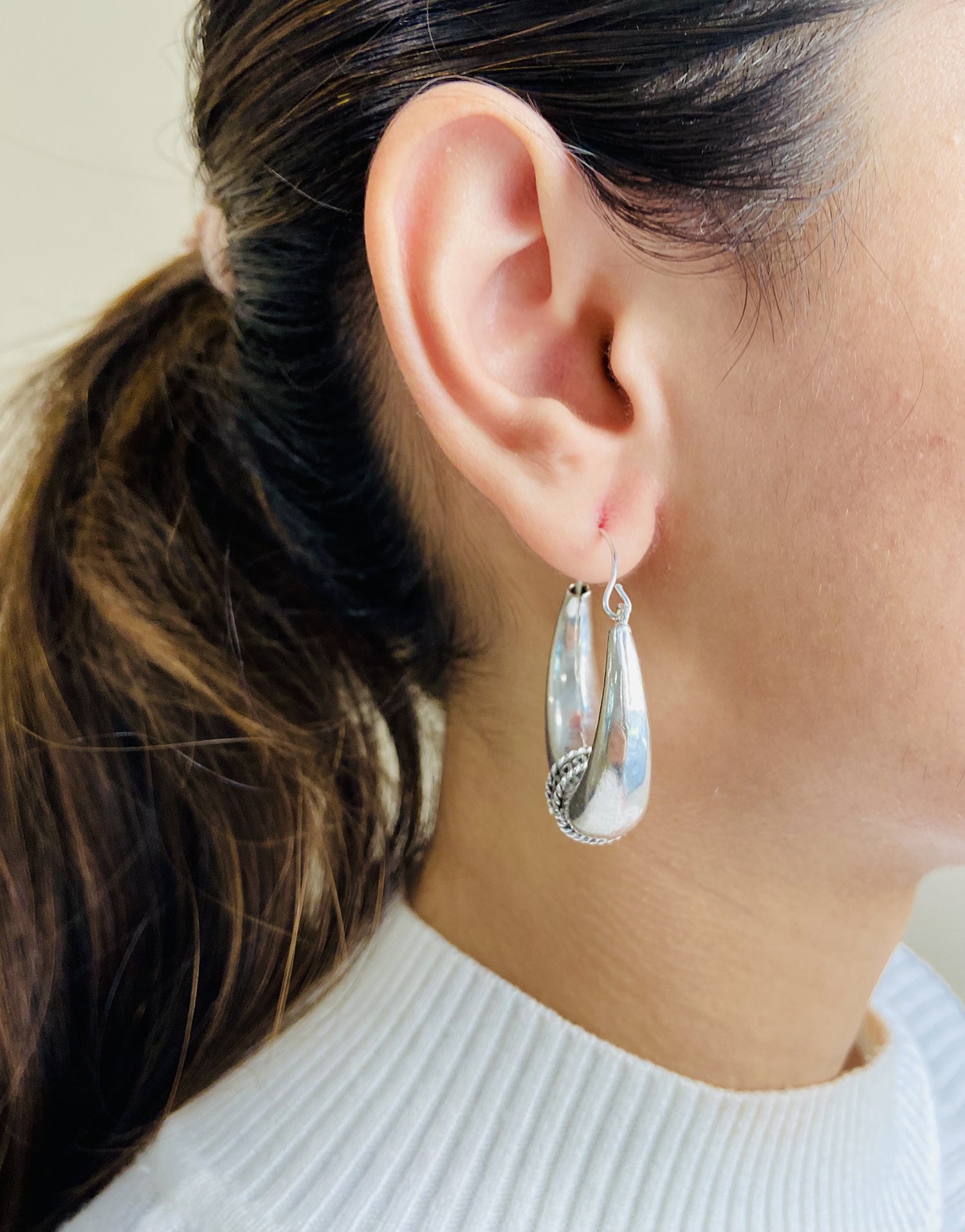 Silver Island Lovin Hoops