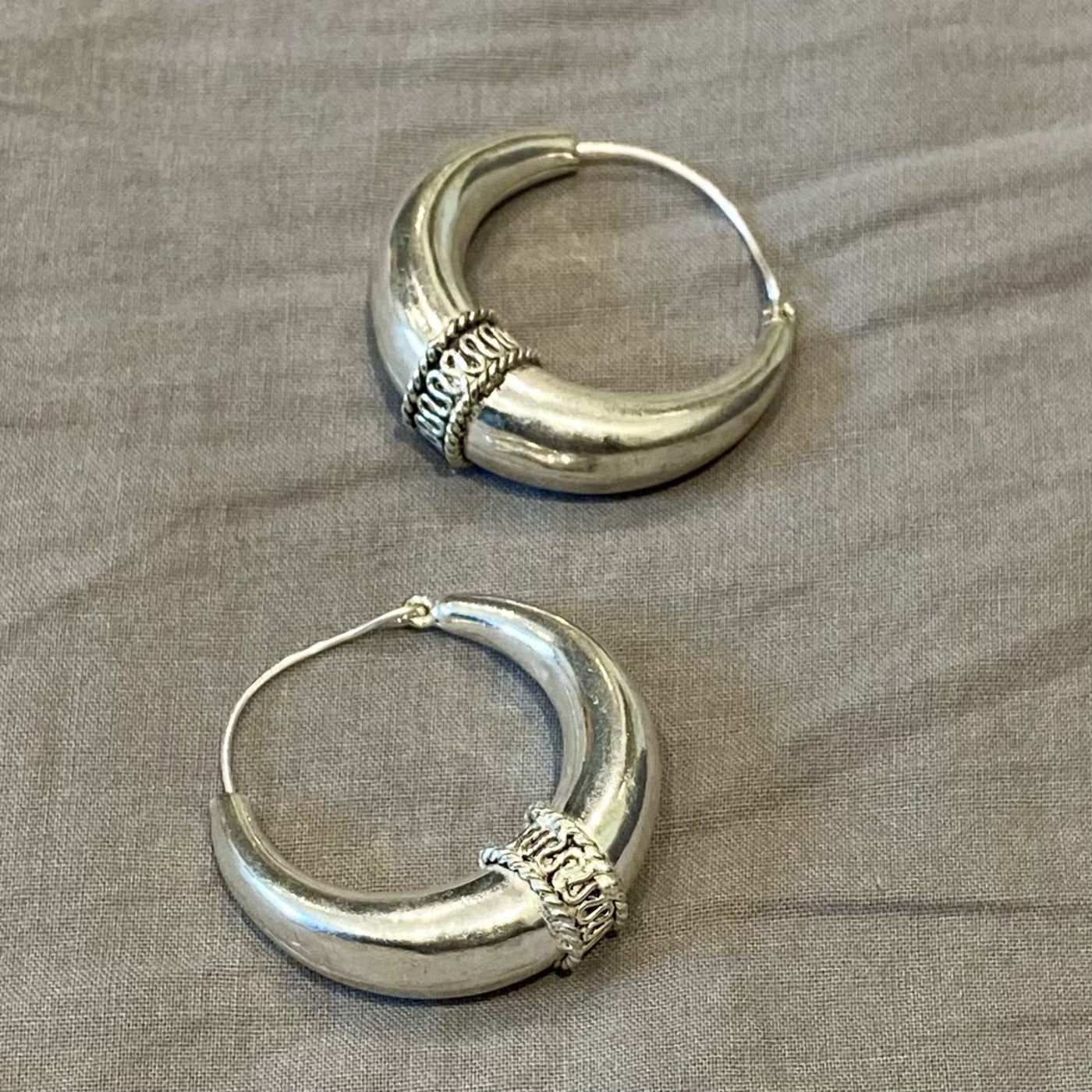 Silver Island Lovin Hoops