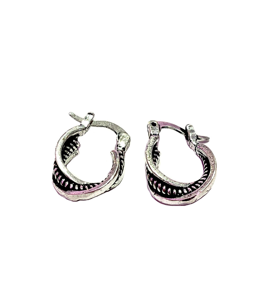 Mini Twisted Boho Hoops