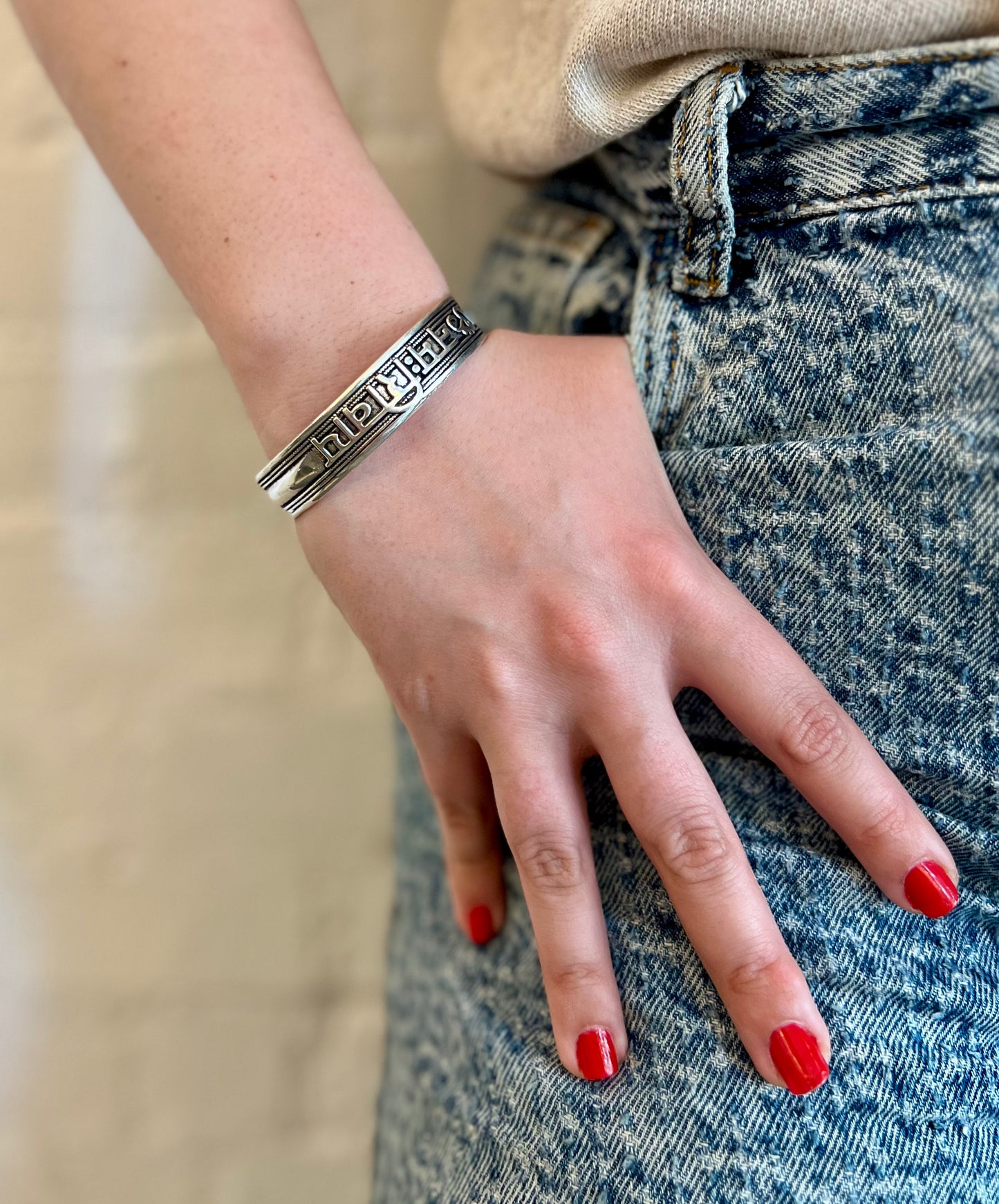Om Chanting Bracelet