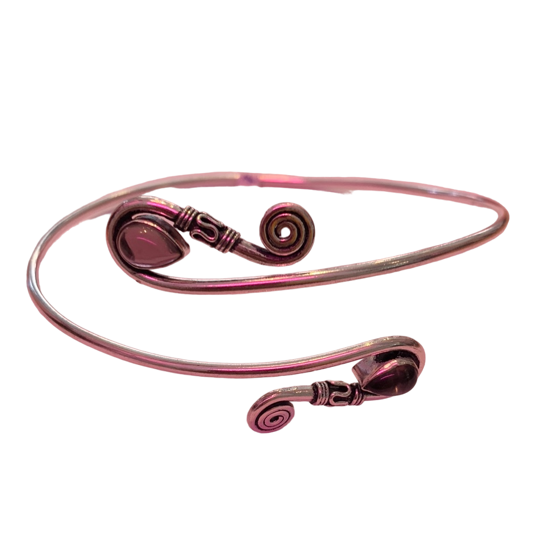 Talisman Armcuff with Semi Precious Stone