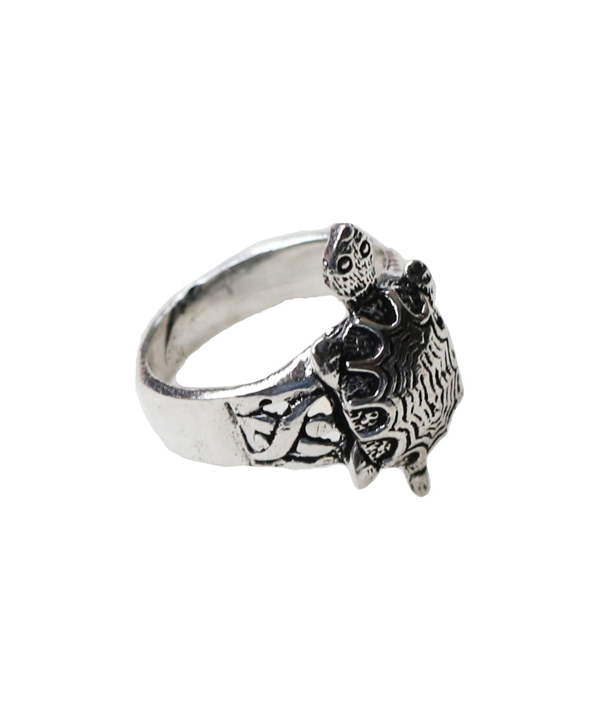 Silver Turtle Ring