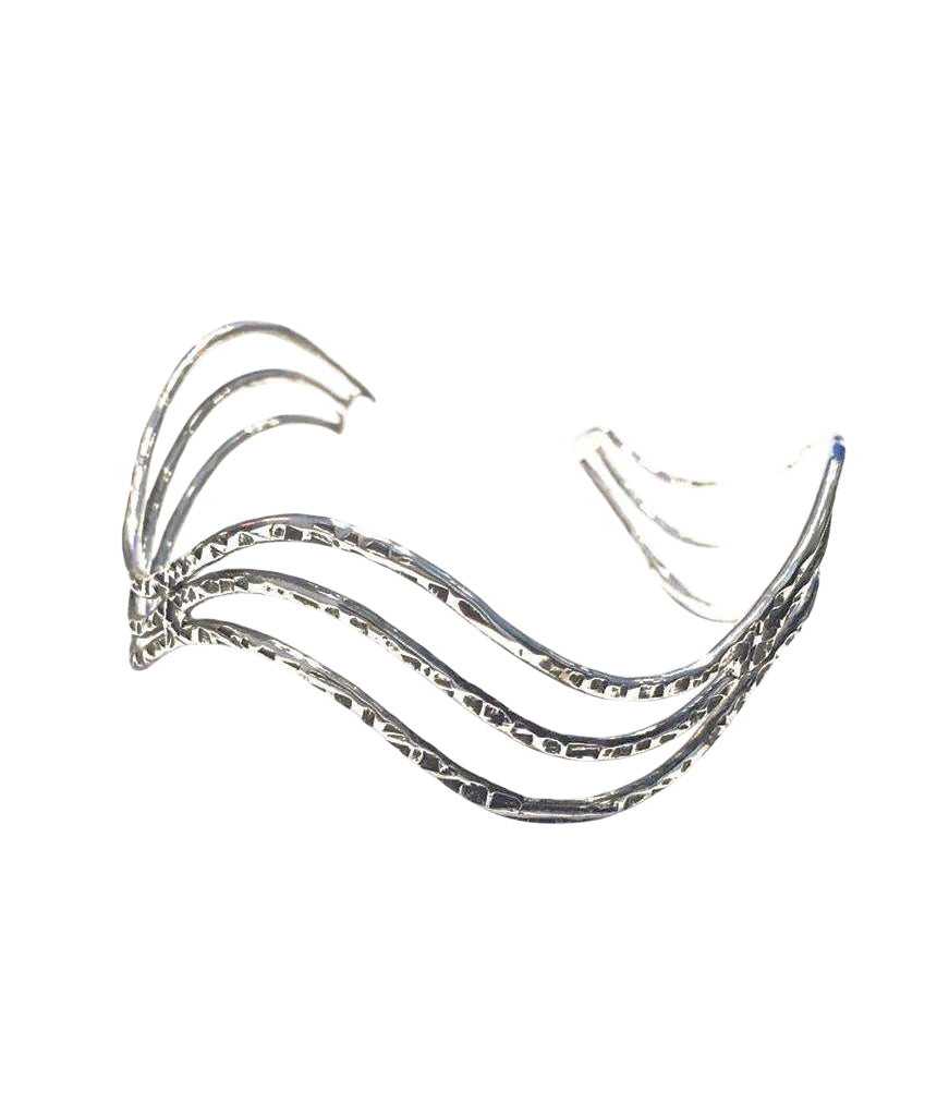 Wavy Statement Bracelet