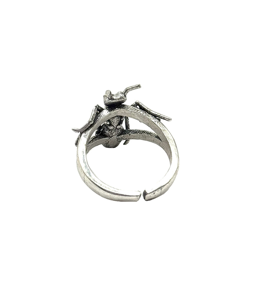 Silver Ant Ring