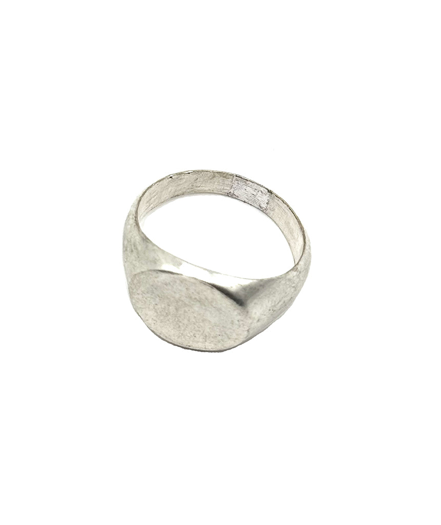 Round Signet Ring