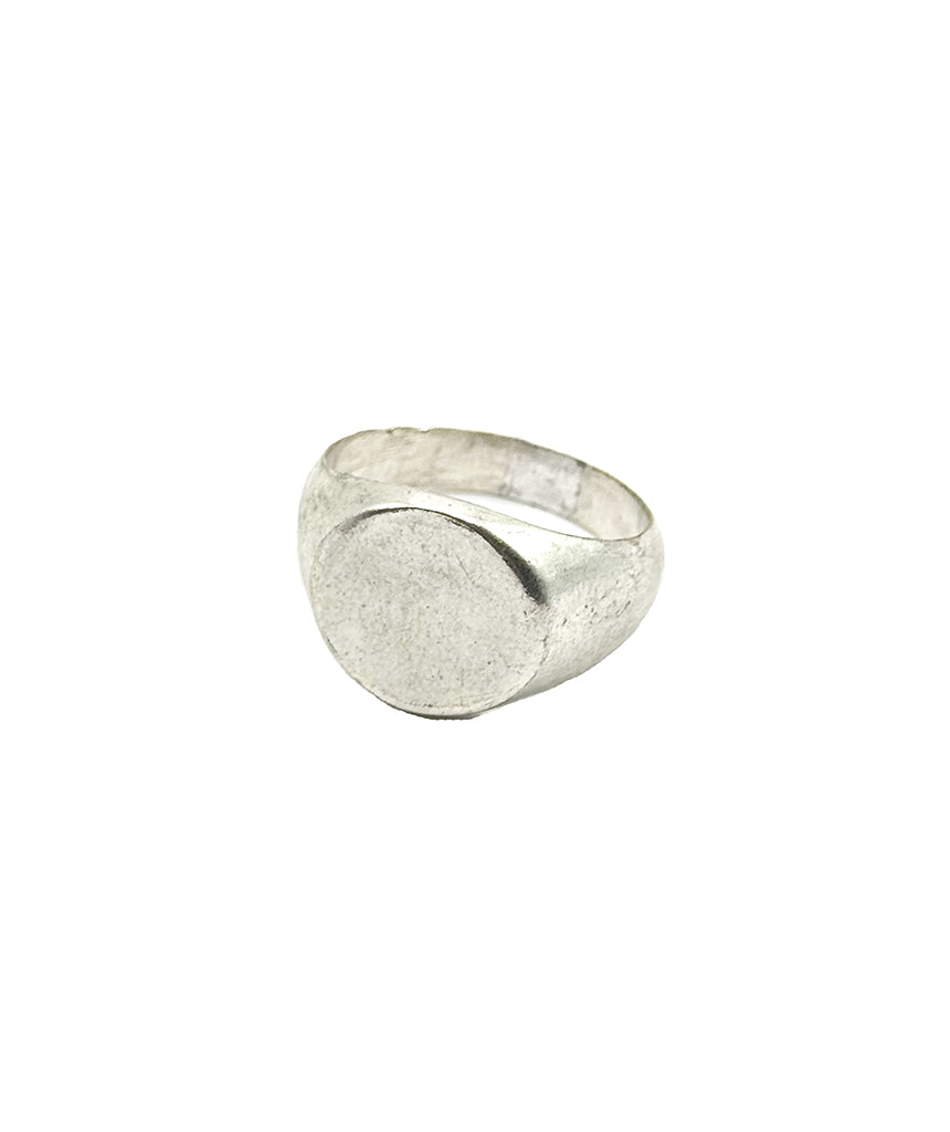 Round Signet Ring