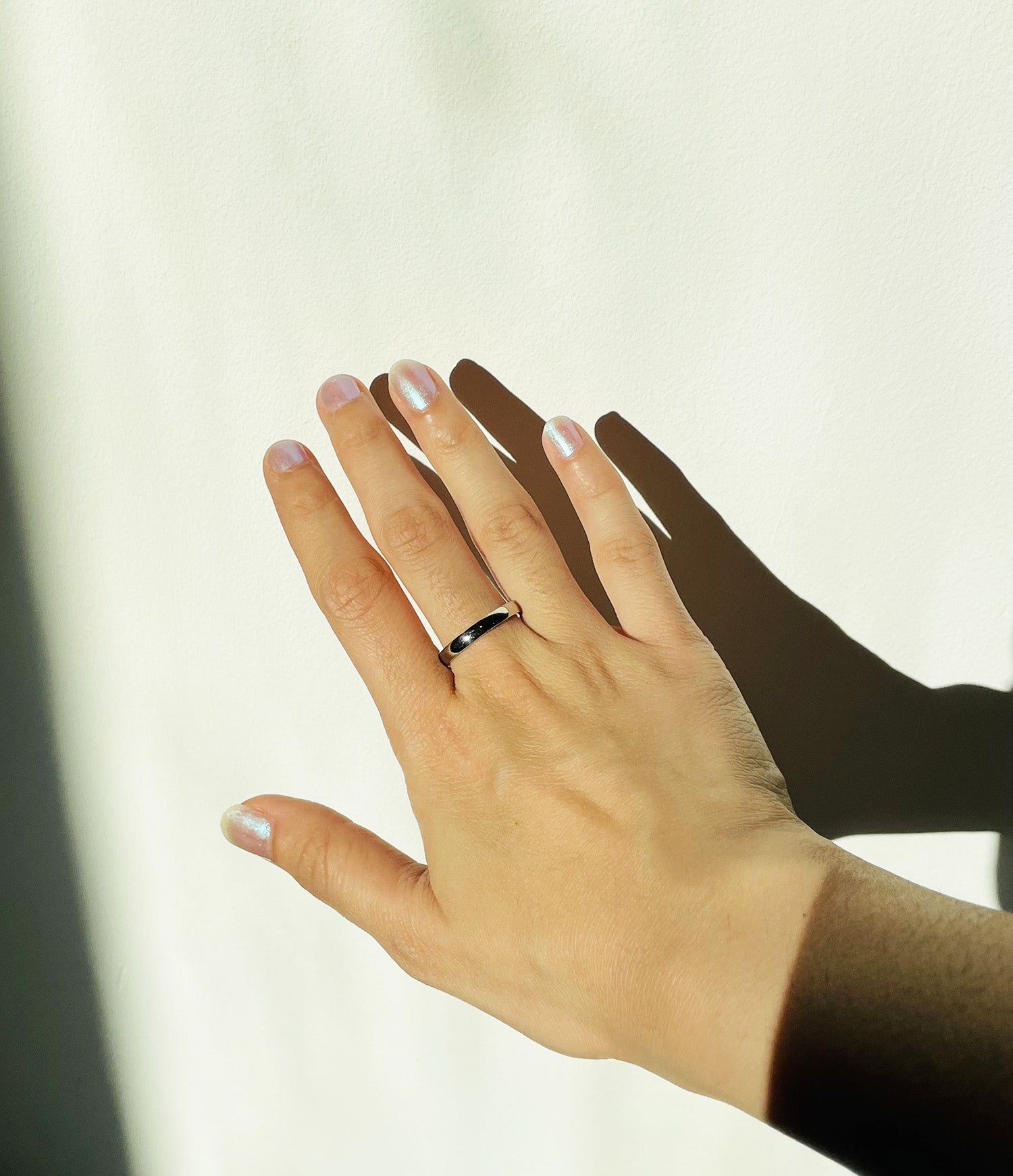 Simple Silver Band Ring