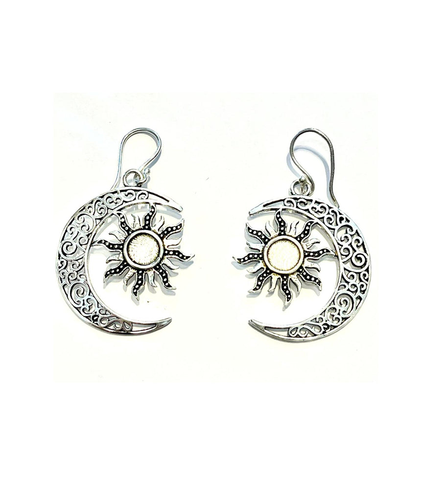 Sun & Moon Boho Earrings