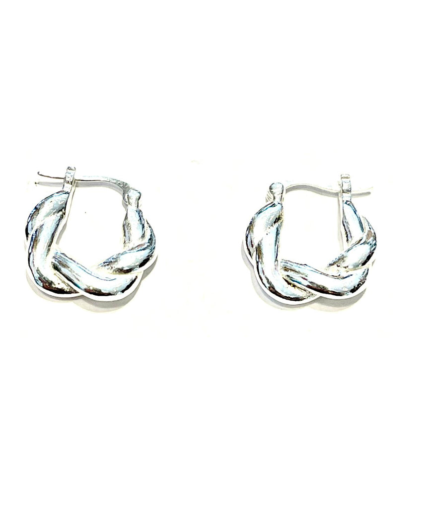 Twisted Hoop Earrings