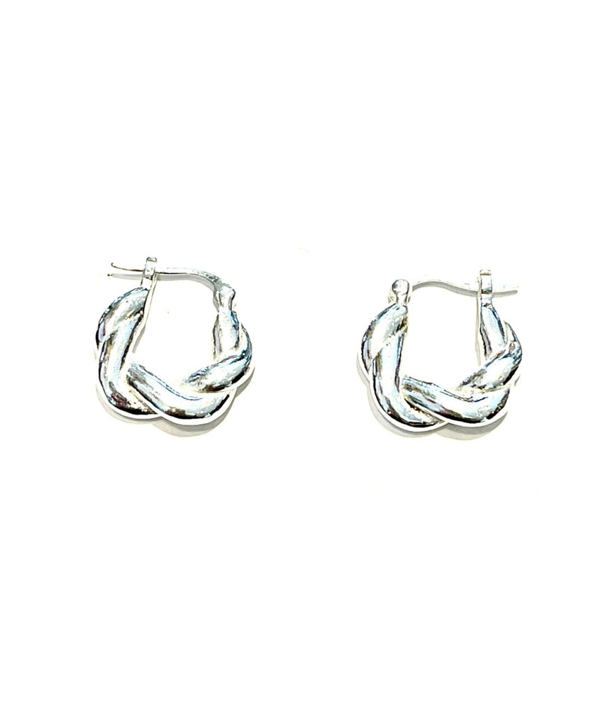 Twisted Hoop Earrings