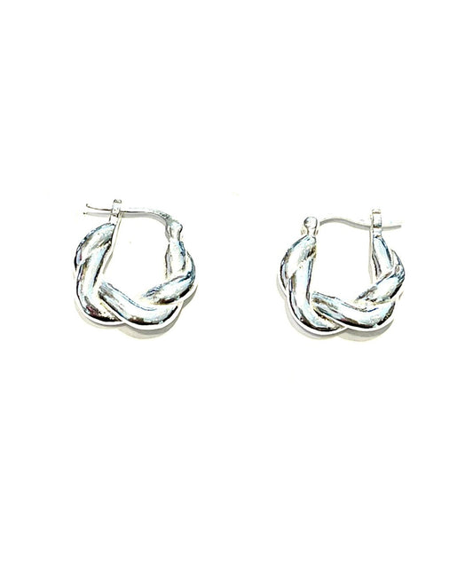 Twisted Hoop Earrings