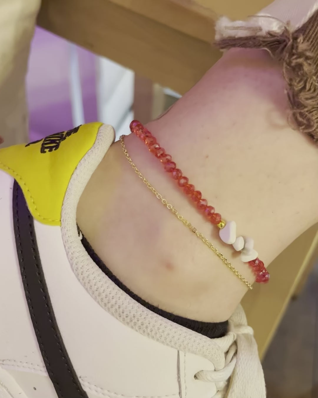 Handmade Colourful Anklet