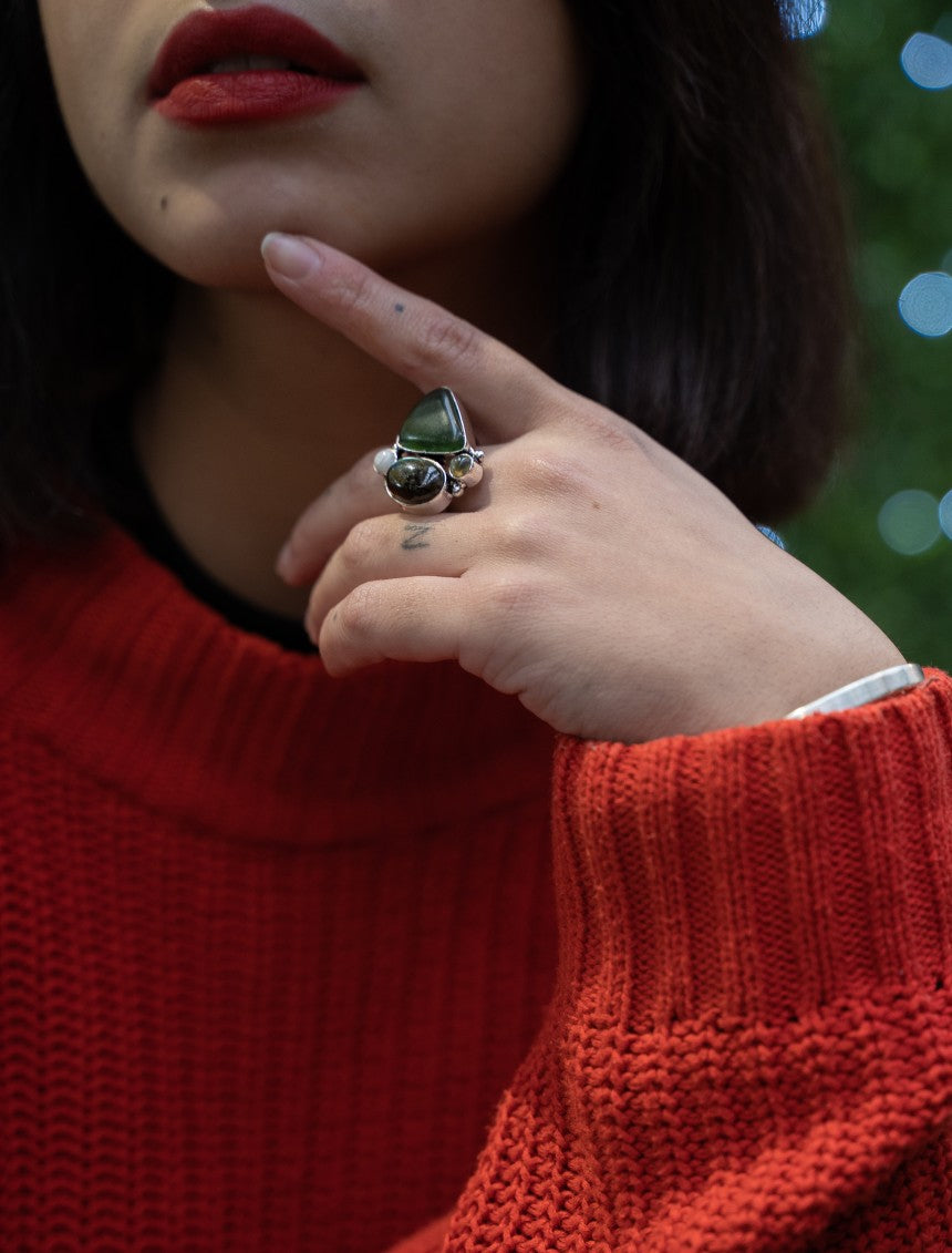 4 Gemstone Ring