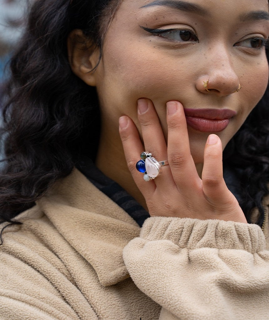 4 Gemstone Ring