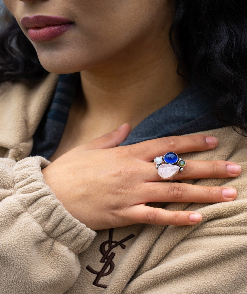 4 Gemstone Ring