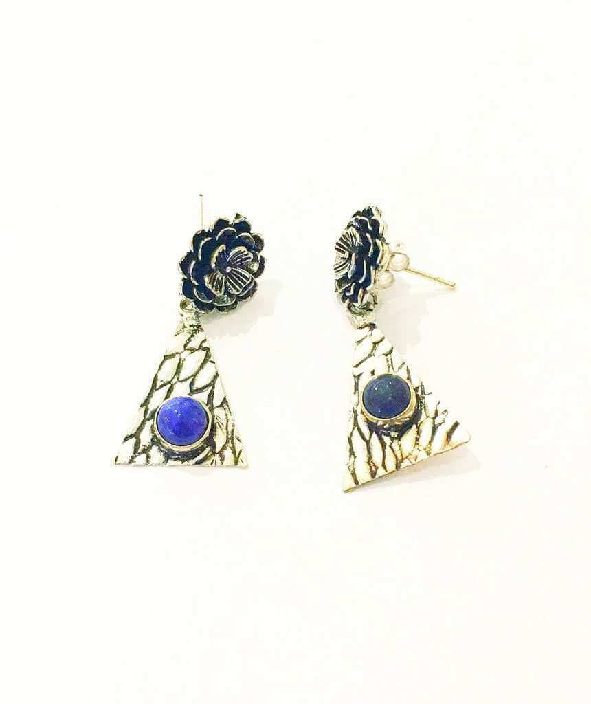 Blue Forrest Fairy Earrings