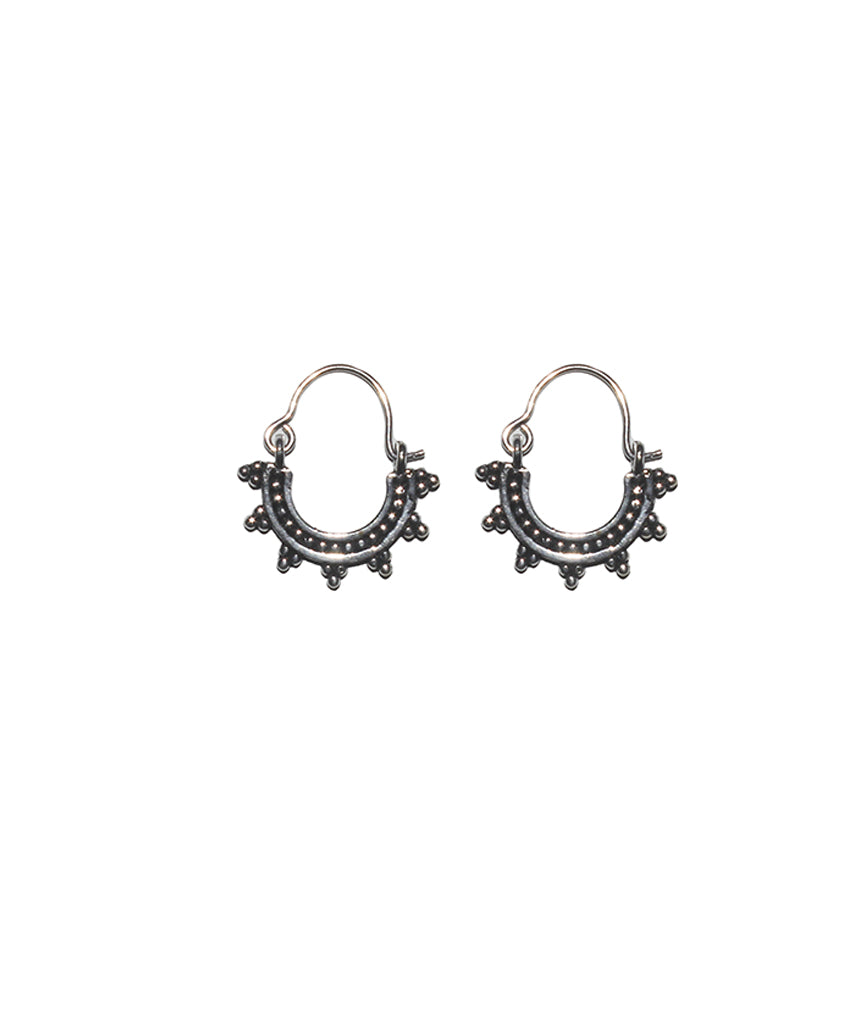 Tiny Boho Hoop Earrings