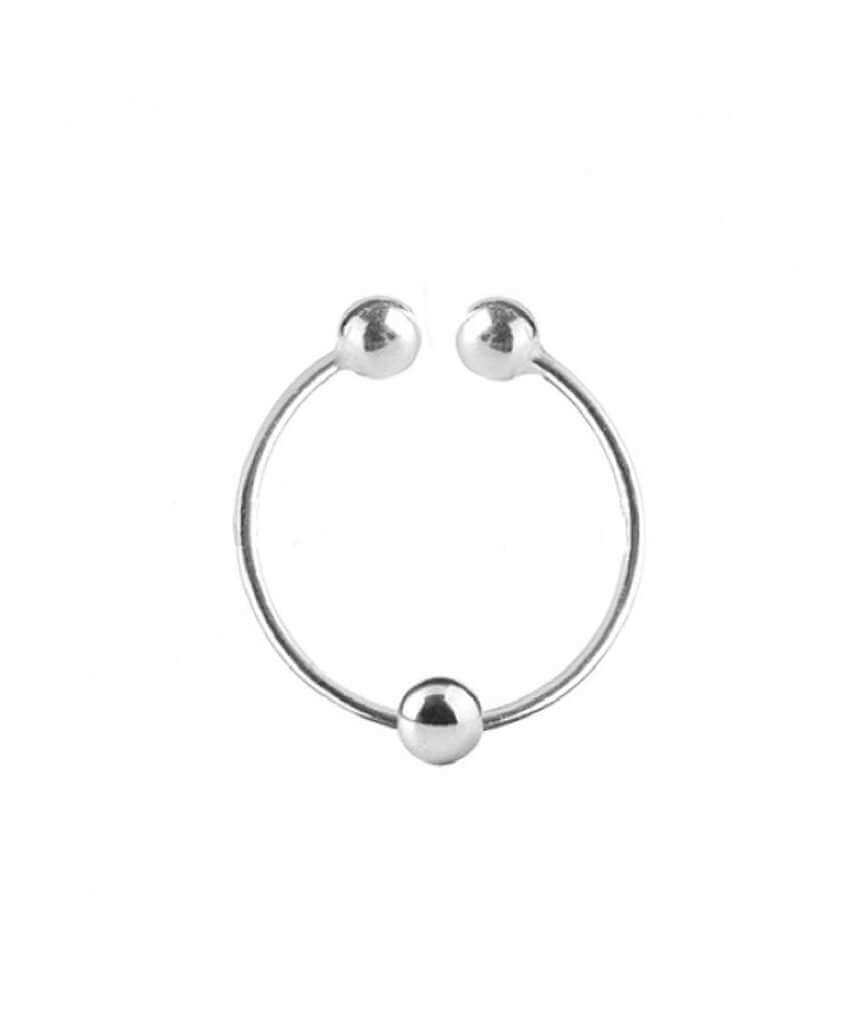 Fake Sterling Silver Nose Ring – Urbiana