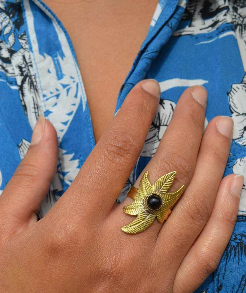 Flower Ring Gold