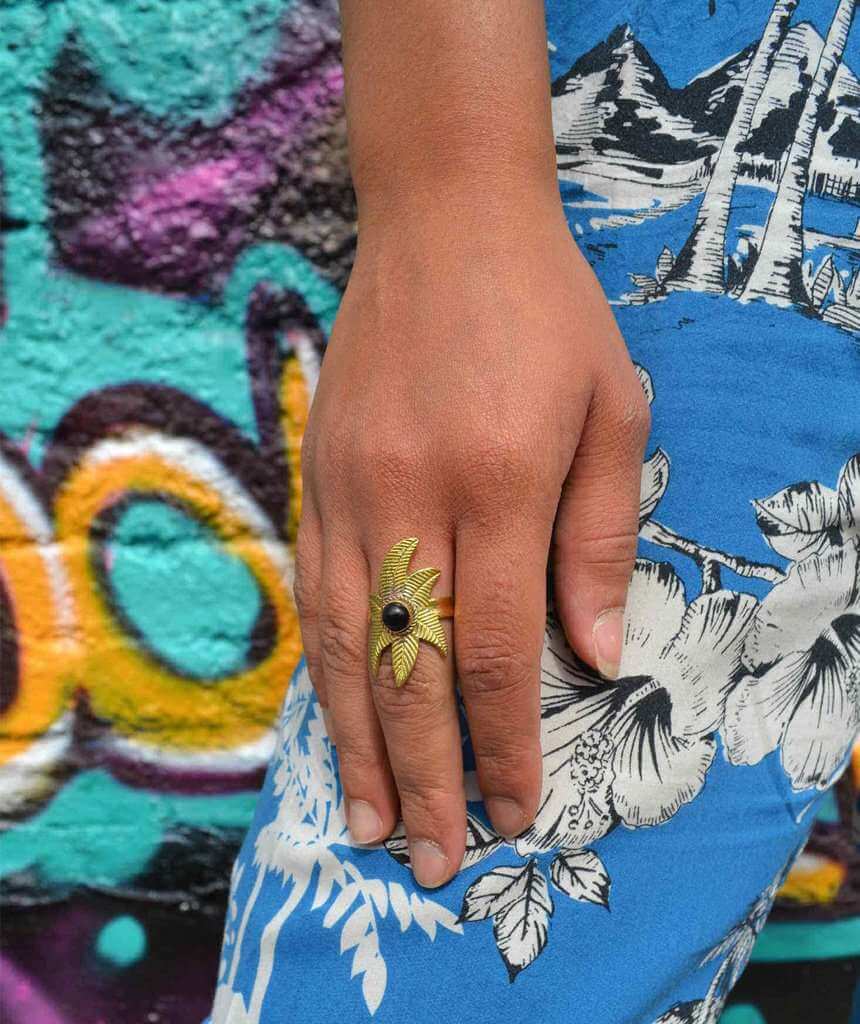 Flower Ring Gold