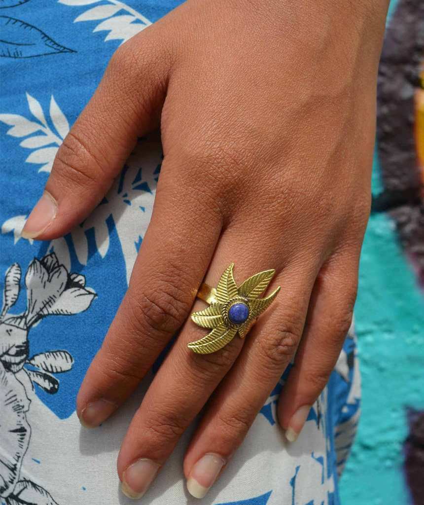 Flower Ring Gold