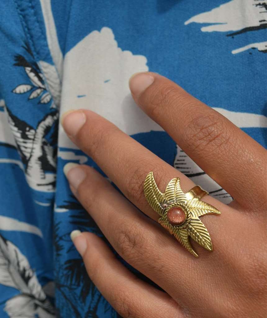 Flower Ring Gold